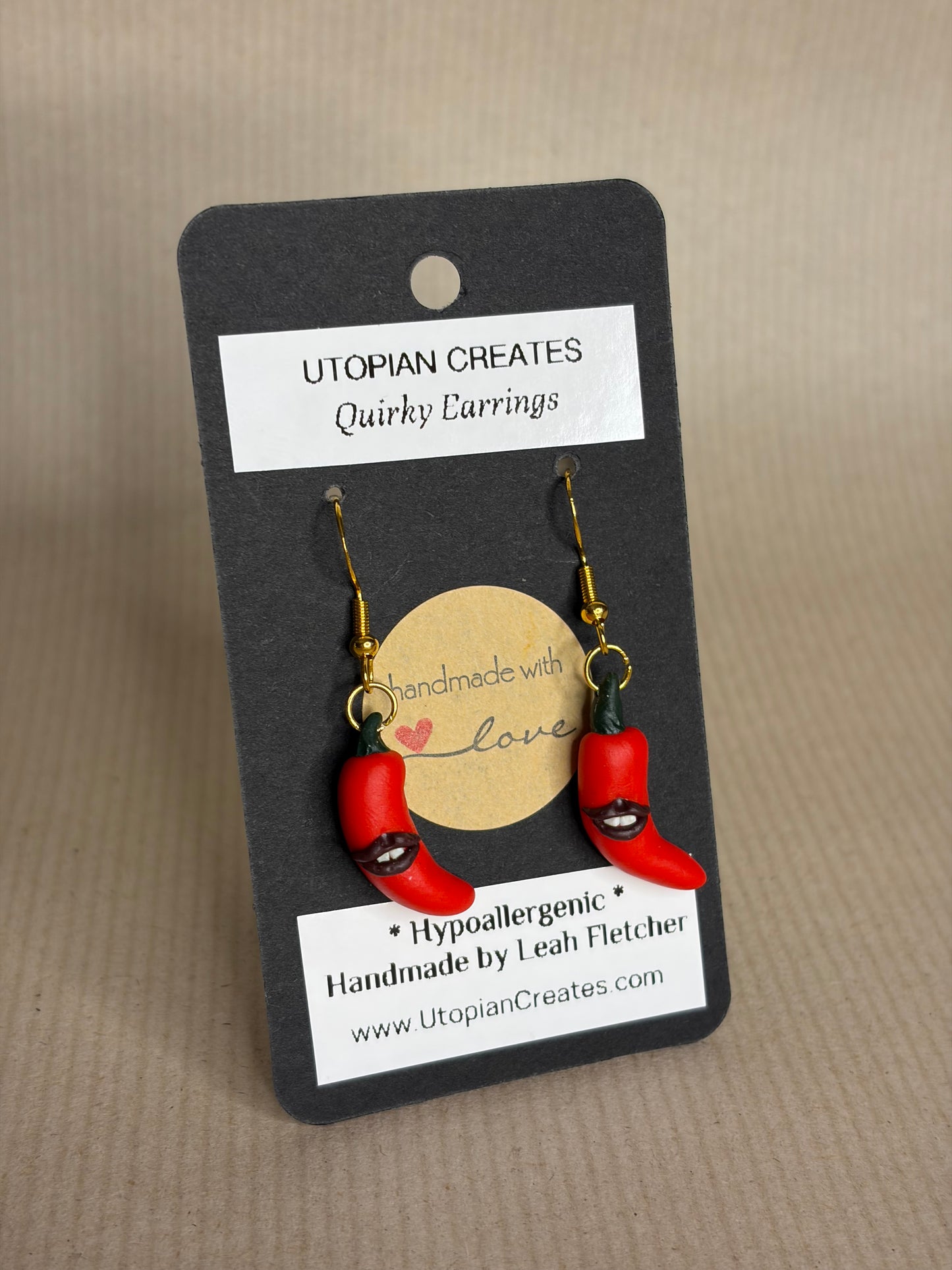 Cheeky Chilli Earrings