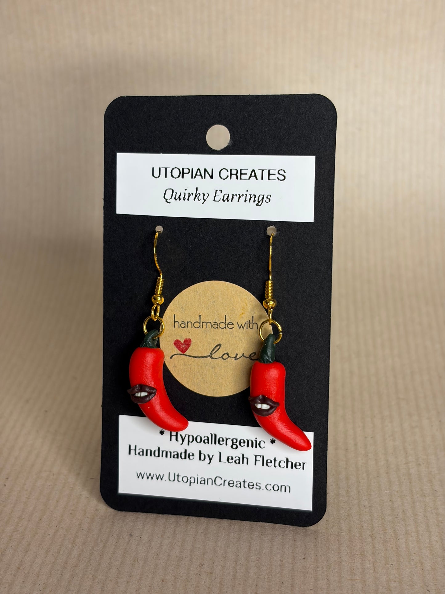 Cheeky Chilli Earrings