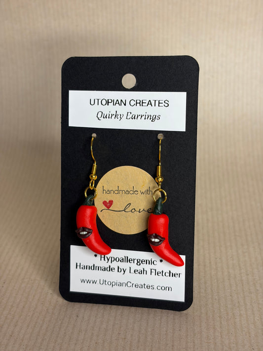 Cheeky Chilli Earrings