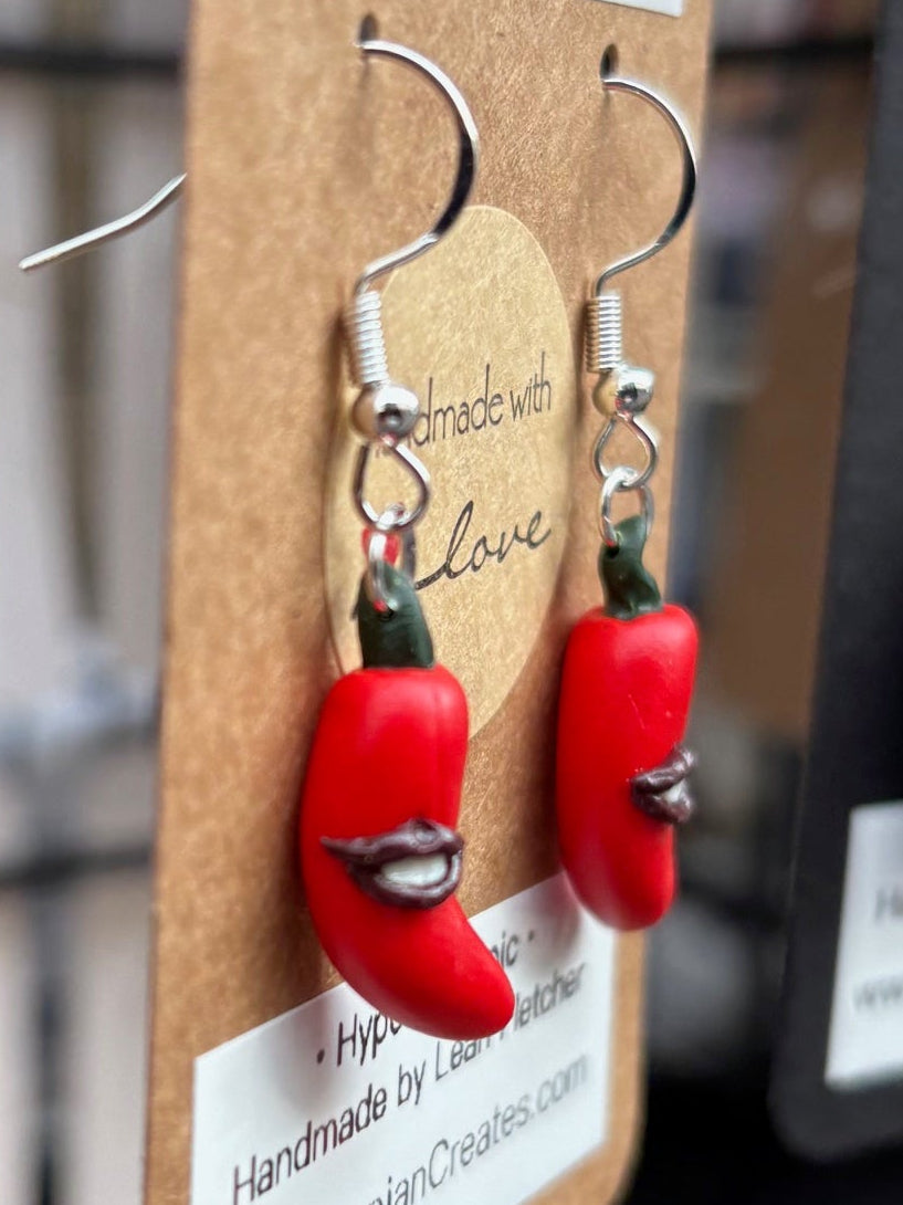 Cheeky Chilli Earrings